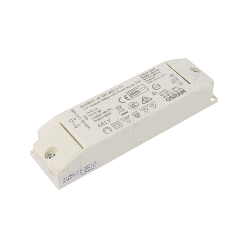 Alimentator LED 30W 24V 1,25A IP20 | Electronic-mag.ro | Componente Electronice