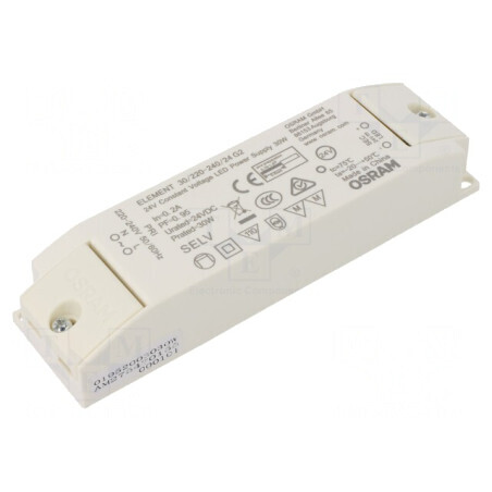 Alimentator LED 30W 24V 1,25A IP20 | Electronic-mag.ro | Componente Electronice