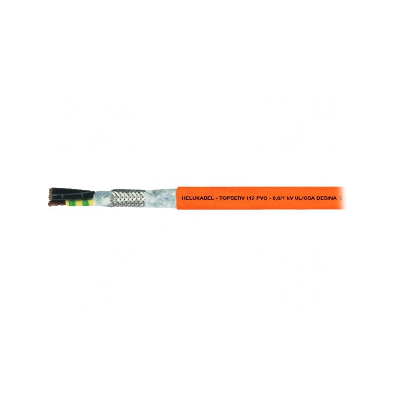Cablu Servomotoare Hibrid TOPSERV 112 Portocaliu Cu | Electronic-mag.ro | Componente Electronice