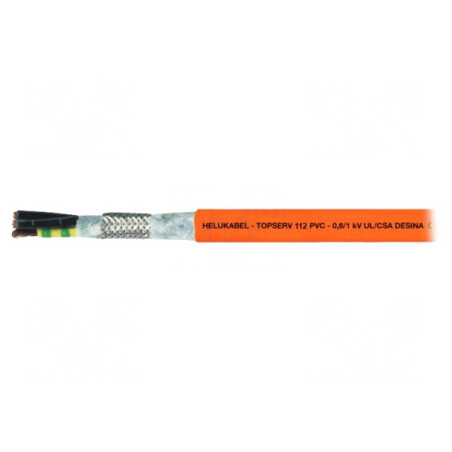 Cablu Servomotoare Hibrid TOPSERV 112 Portocaliu Cu | Electronic-mag.ro | Componente Electronice