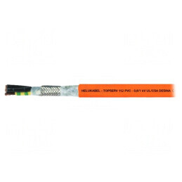 Cablu Servomotoare Hibrid TOPSERV 112 Portocaliu Cu | Electronic-mag.ro | Componente Electronice