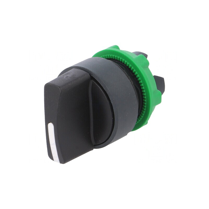Comutator Rotativ 22mm Pozitie 2 Negru | Electronic-mag.ro | Componente Electronice