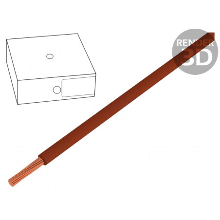 Cablu litat Cu 35mm² PVC maro 100m | Electronic-mag.ro | Componente Electronice