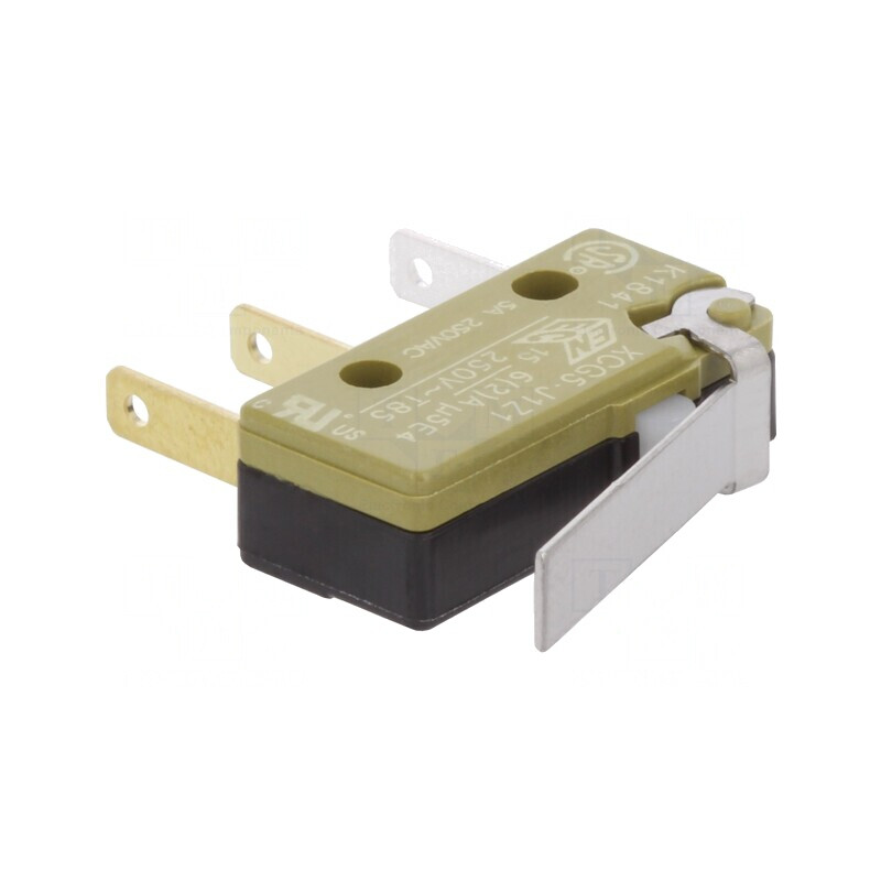 Microîntrerupător SNAP ACTION cu manetă SPDT ON-(ON) | Electronic-mag.ro | Componente Electronice
