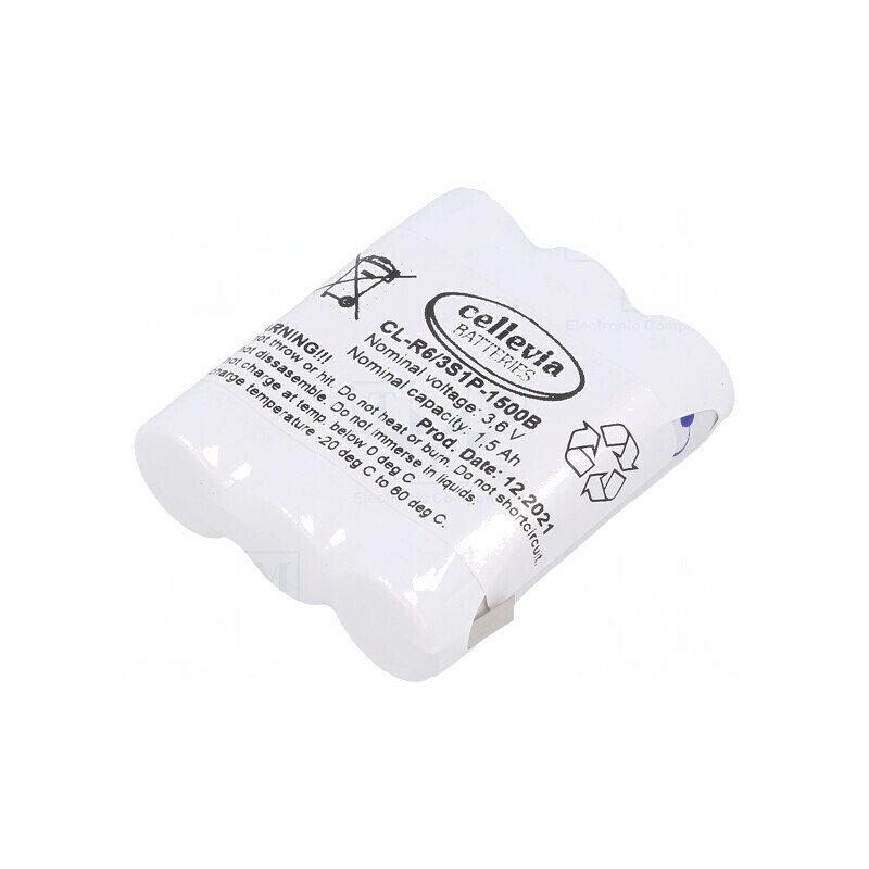 Baterie Ni-MH AA 3,1V 1500mAh pentru Lipire | Electronic-mag.ro | Componente Electronice