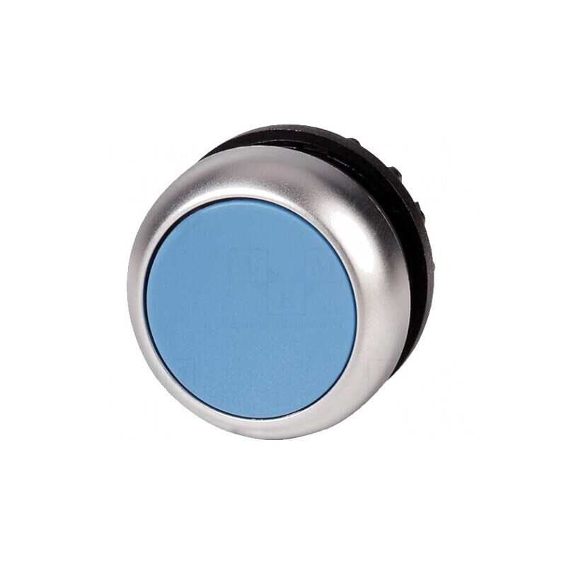 Comutator 22mm Apăsare Albastru 2 Poziții | Electronic-mag.ro | Componente Electronice