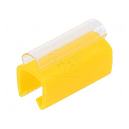 Marcator PVC Galben 5-6.2mm -30÷60°C | Electronic-mag.ro | Componente Electronice