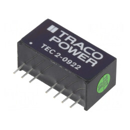 Convertor DC/DC 2W 4,5-13,2V la 12V/-12V | Electronic-mag.ro | Componente Electronice