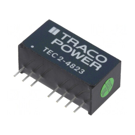 Convertor DC/DC 2W 36-75V la 15V și -15V SIP8 | Electronic-mag.ro | Componente Electronice