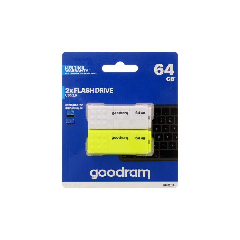 Memorie USB 2.0 64GB Albă/Galbenă | Electronic-mag.ro | Componente Electronice Memorie USB 2.0 64GB Albă/Galbenă | Electronic-mag.ro | Componente Electronice