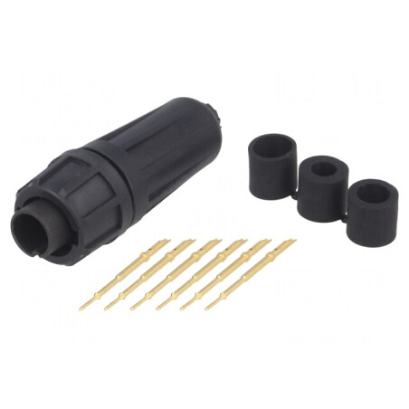 Conector circular EN2 mufă tată 6 pini 3A | Electronic-mag.ro | Componente Electronice