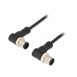 Cablu Senzori Automatizări 1m M12-M12 4 PIN | Electronic-mag.ro | Componente Electronice
