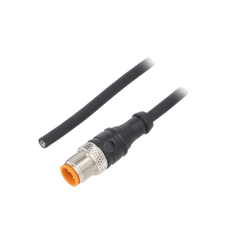 Cablu de Conectare M12 4 PIN 5m IP67 | Electronic-mag.ro | Componente Electronice