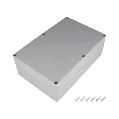 Carcasă Universală ABS Gri Întunecat 146x222x75 mm | Electronic-mag.ro | Componente Electronice