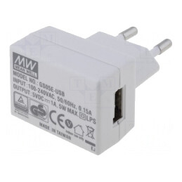 Alimentator Pulsatoriu 5V 1A 5W EU | Electronic-mag.ro | Componente Electronice