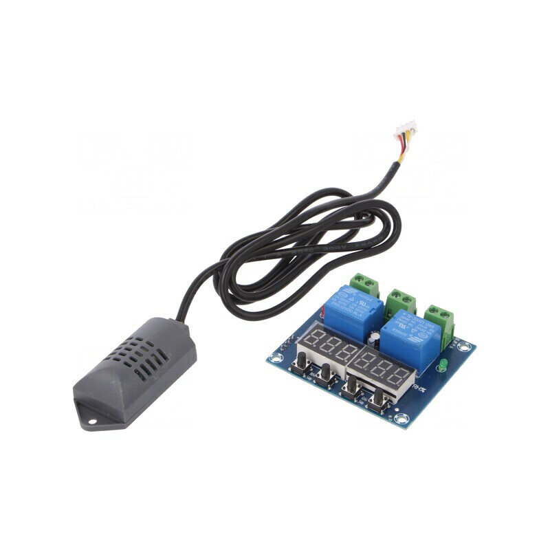 Controler Temperatură și Umiditate 12VDC -20÷60°C | Electronic-mag.ro | Componente Electronice