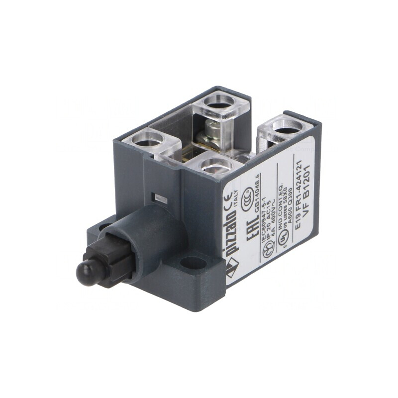 Limitator cursă ax plastic NO 10A 400VAC IP20 | Electronic-mag.ro | Componente Electronice