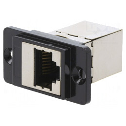Adaptor DUALSLIM Cat 6a Ecranat 8p8c 29mm CP30725SMB | Electronic-mag.ro | Componente Electronice