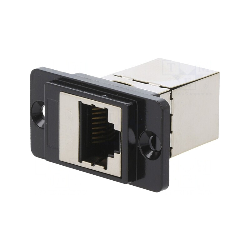 Adaptor DUALSLIM Cat 6a Ecranat 8p8c 29mm CP30725SMB | Electronic-mag.ro | Componente Electronice Adaptor DUALSLIM Cat 6a Ecranat 8p8c 29mm CP30725SMB | Electronic-mag.ro | Componente Electronice