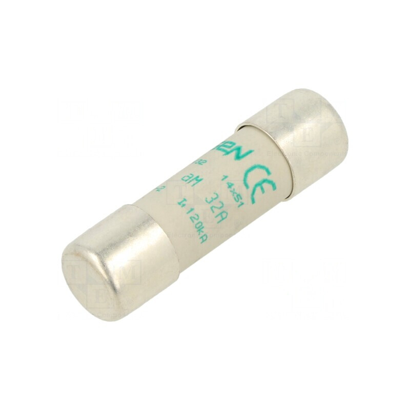Siguranță ceramică 32A 500VAC 14x51mm | Electronic-mag.ro | Componente Electronice