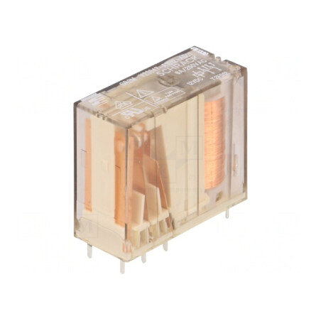 Releu Electromagnetic DPDT 12VDC 6A PCB | Electronic-mag.ro | Componente Electronice