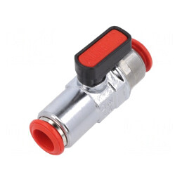 Robinet Bilă Mecanic Alamă Nichelată 10mm 20bar | Electronic-mag.ro | Componente Electronice