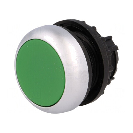 Comutator Apăsare 22mm Verde 2 Poz. | Electronic-mag.ro | Componente Electronice