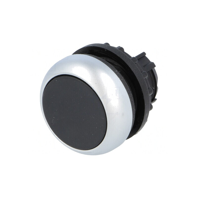 Comutator cu Buton Negru 22mm | Electronic-mag.ro | Componente Electronice