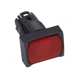 Comutator Apăsare 16mm Roșu 2 poziții | Electronic-mag.ro | Componente Electronice