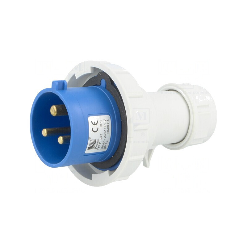 Conector alimentare AC 32A 400VAC IP67 | Electronic-mag.ro | Componente Electronice