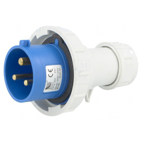 Conector alimentare AC 32A 400VAC IP67 | Electronic-mag.ro | Componente Electronice