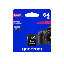 Card de memorie SDXC 64GB Class 10 UHS-I 100MB/s | Electronic-mag.ro | Componente Electronice