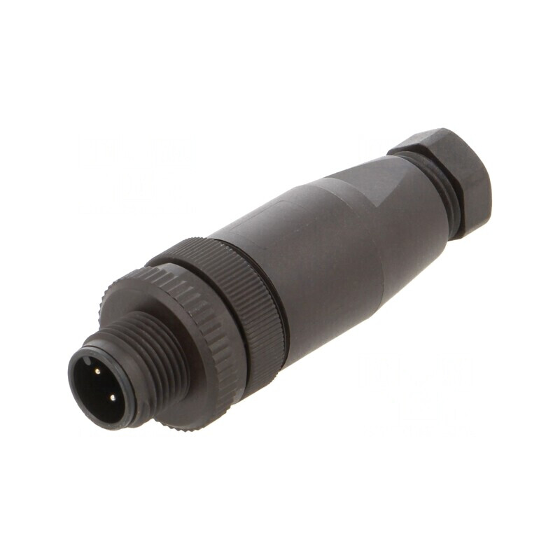 Mufă M12 tată DeviceNet/CANopen pe cablu | Electronic-mag.ro | Componente Electronice