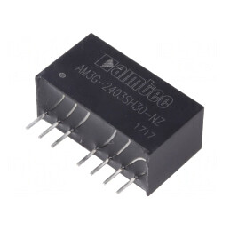 Convertor DC/DC 3W 18-36V la 3,3V 758mA SIP8 | Electronic-mag.ro | Componente Electronice