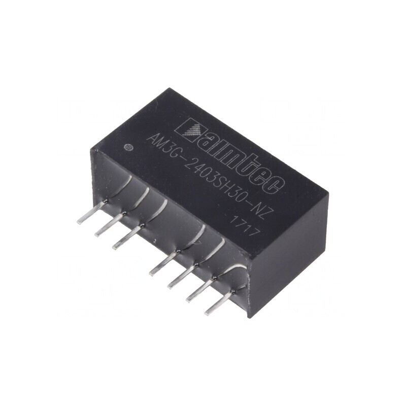 Convertor DC/DC 3W 18-36V la 3,3V 758mA SIP8 | Electronic-mag.ro | Componente Electronice Convertor DC/DC 3W 18-36V la 3,3V 758mA SIP8 | Electronic-mag.ro | Componente Electronice