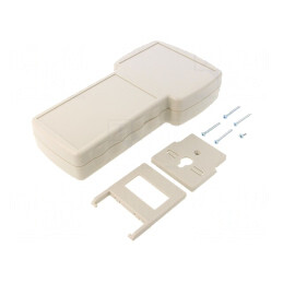 Carcasă pentru echipamente cu ecran 110x210x40,5mm | Electronic-mag.ro | Componente Electronice