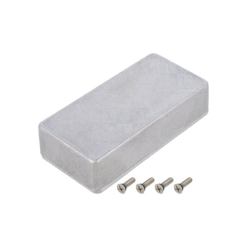 Carcasă universală aluminiu IP65 50x100x25mm | Electronic-mag.ro | Componente Electronice