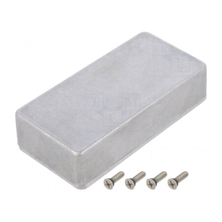 Carcasă universală aluminiu IP65 50x100x25mm | Electronic-mag.ro | Componente Electronice