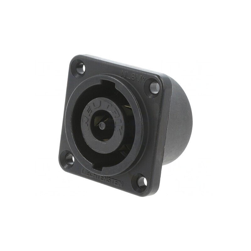 SPEAKON Panel 8-Pole Connector | Electronic-mag.ro | Componente Electronice