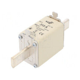Siguranță ceramică NH1 gG 315A 500V | Electronic-mag.ro | Componente Electronice