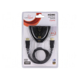 Comutator HDMI HDCP Negru 1.4 | Electronic-mag.ro | Componente Electronice