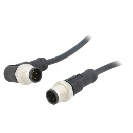 Cablu Senzori Automatizări M12-M12 1m | Electronic-mag.ro | Componente Electronice