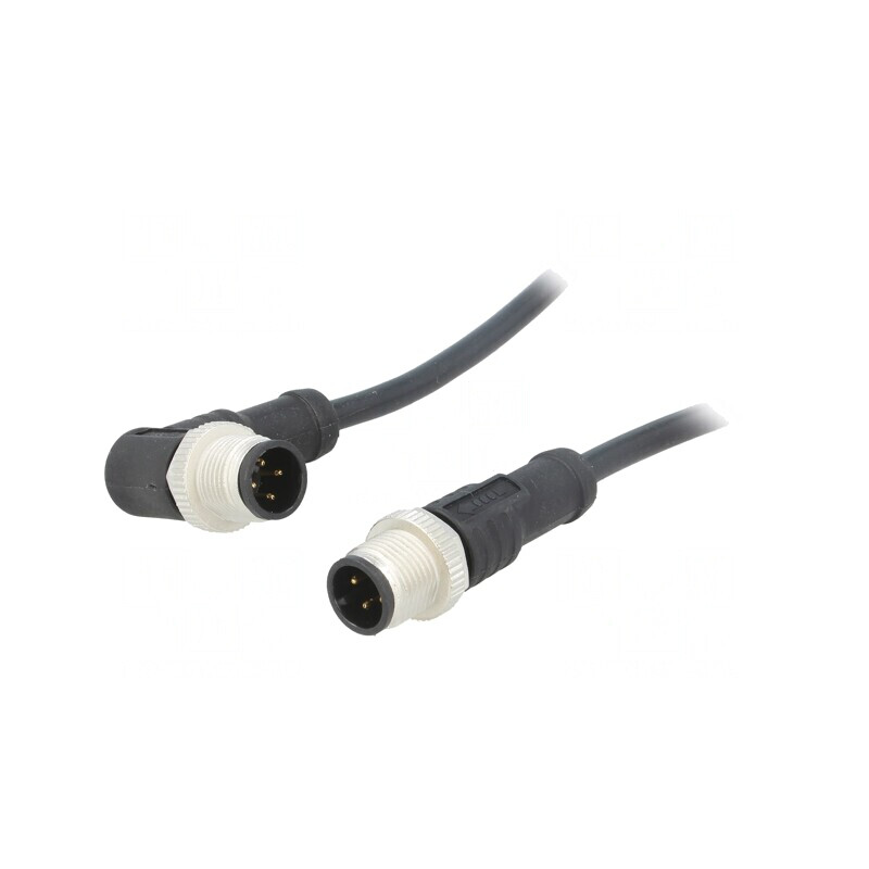 Cablu Senzori Automatizări M12-M12 1m | Electronic-mag.ro | Componente Electronice