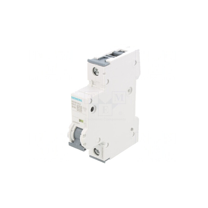 Întrerupător de Supracurent 16A 1P 6kA 230/400V | Electronic-mag.ro | Componente Electronice