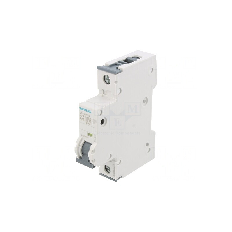Întrerupător de Supracurent 20A 230/400V 6kA 1 Pol | Electronic-mag.ro | Componente Electronice