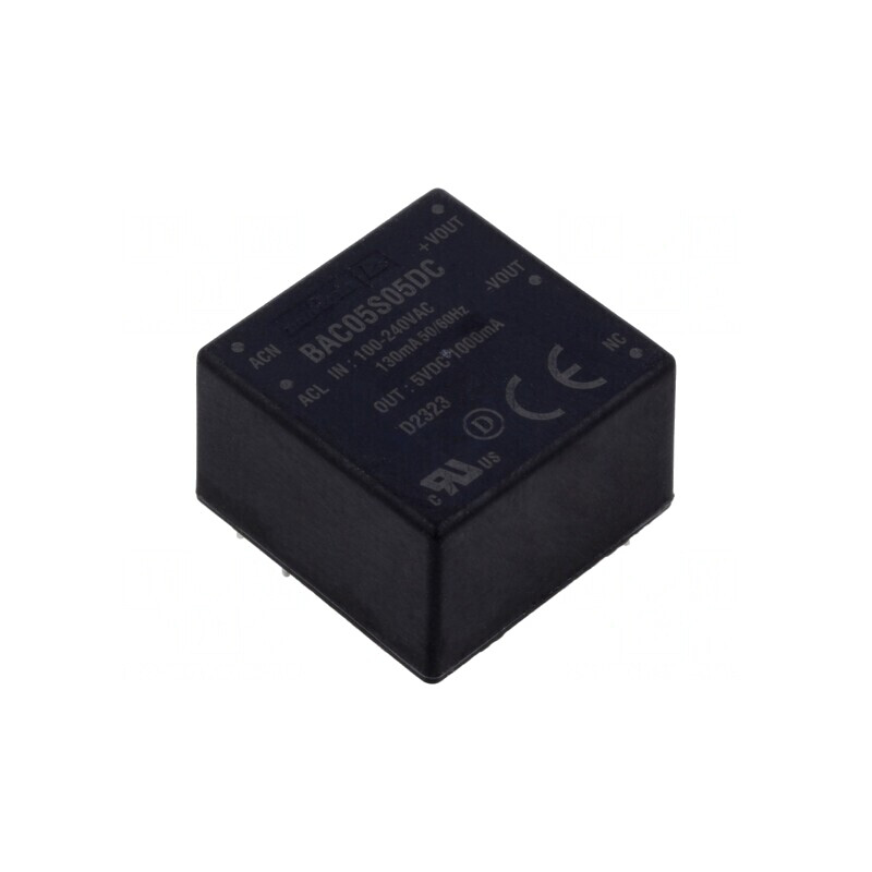 Convertor AC/DC 5W 5VDC | Electronic-mag.ro | Componente Electronice