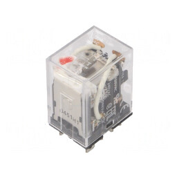 Releu Electromagnetic DPDT 24VAC 10A | Electronic-mag.ro | Componente Electronice