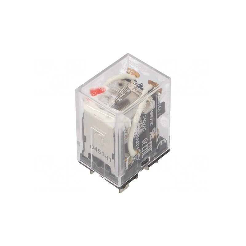Releu Electromagnetic DPDT 24VAC 10A | Electronic-mag.ro | Componente Electronice Releu Electromagnetic DPDT 24VAC 10A | Electronic-mag.ro | Componente Electronice