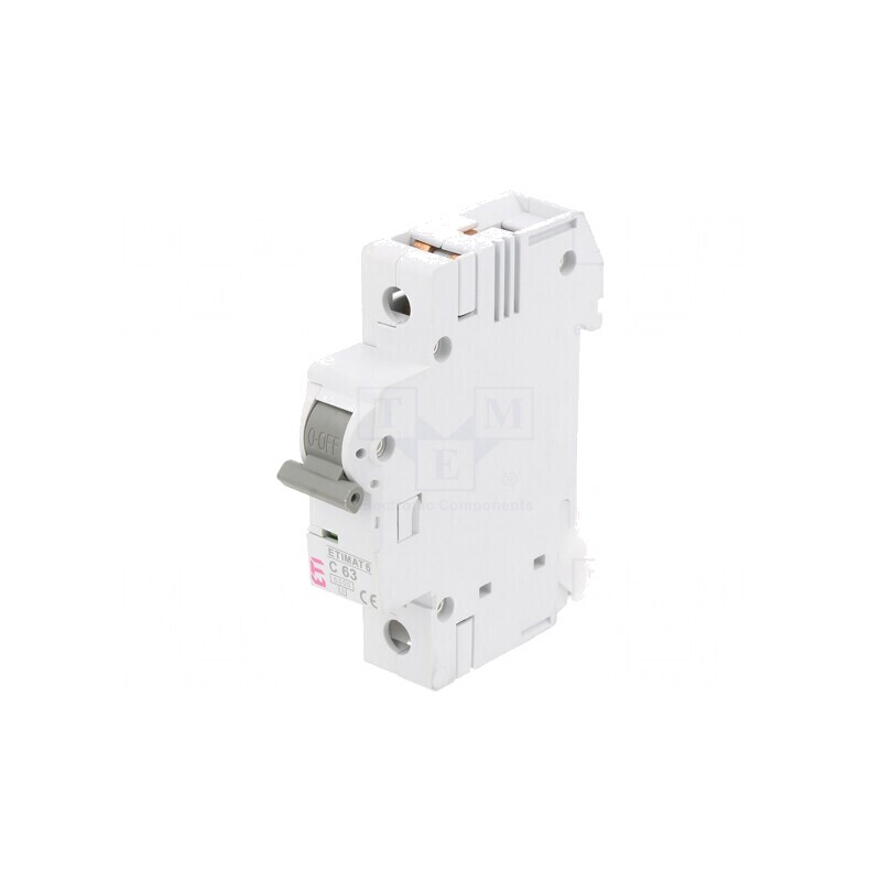Întrerupător de Supracurent 63A 1P 6kA 230/400VAC | Electronic-mag.ro | Componente Electronice