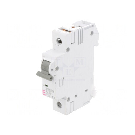 Întrerupător de Supracurent 63A 1P 6kA 230/400VAC | Electronic-mag.ro | Componente Electronice